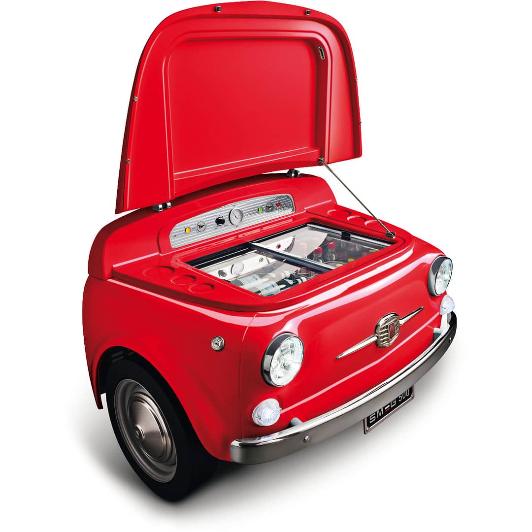 fiat 500 fridge