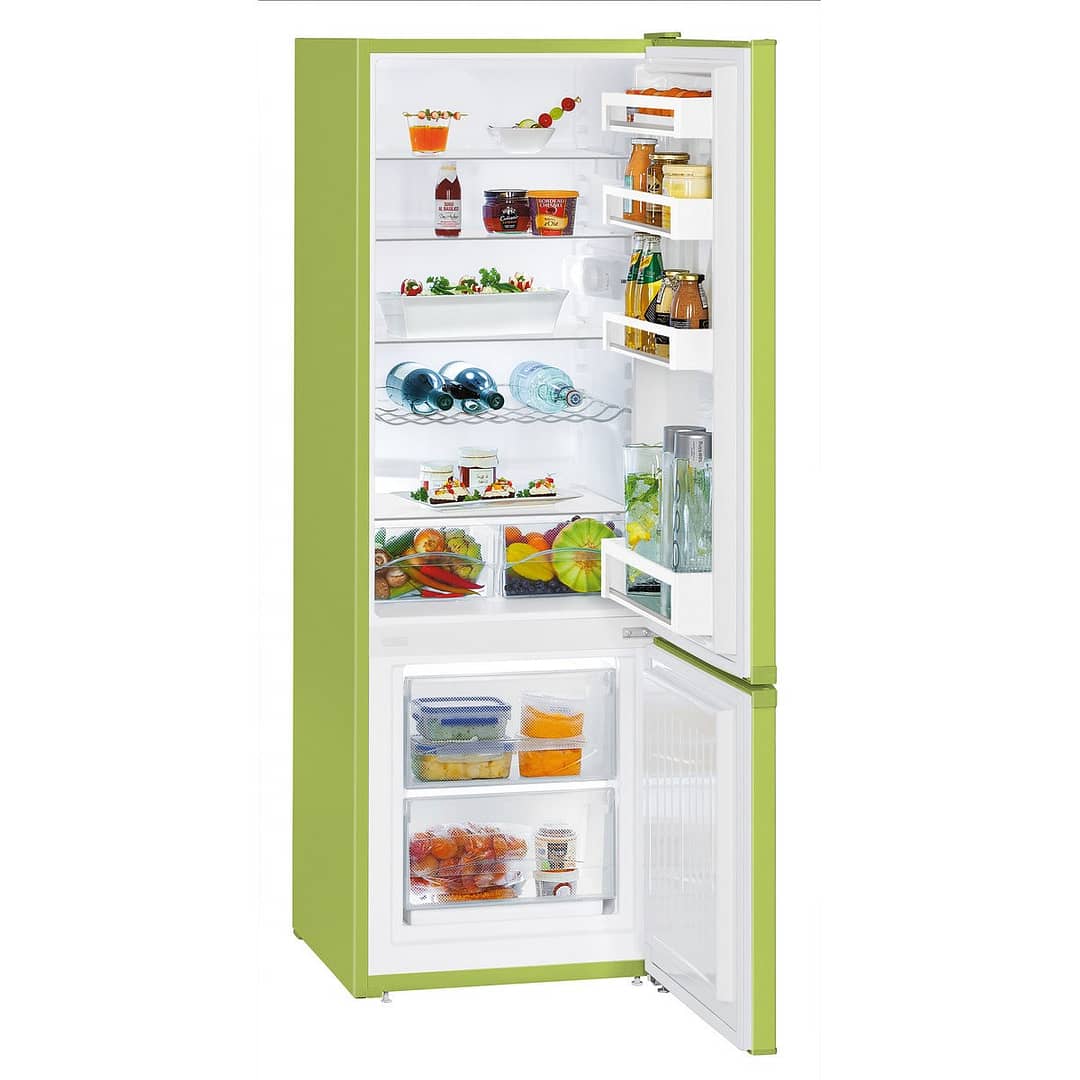 liebherr fridge freezer green