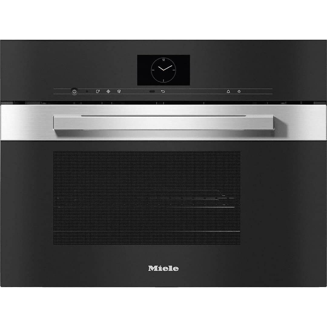 Miele DGM7640 Clean Steel Builtin Combination Steam Oven Appliance