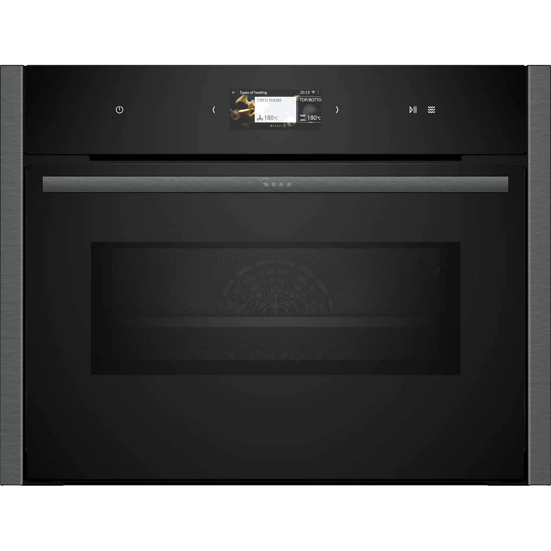 neff black microwave oven