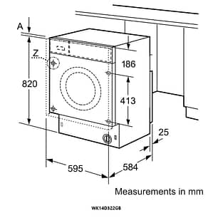 siemens iq300 integrated washer dryer