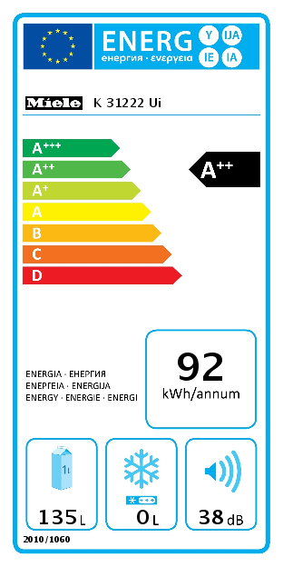 miele k31222ui fridge