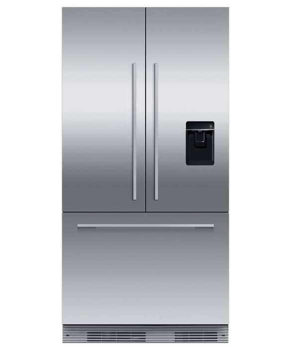 90cm fridge freezer with ice maker