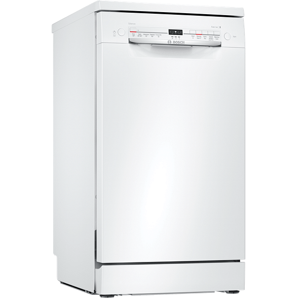 Bosch SPS2IKW04G Slimline Dishwasher White 9 Place Settings Appliance Centre