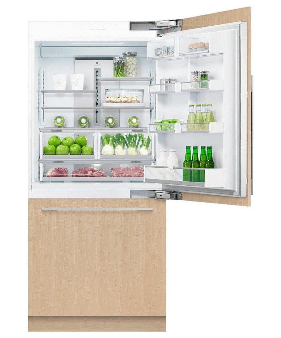 integrated fisher paykel fridge