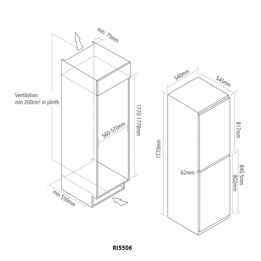 1.5 ton window split ac