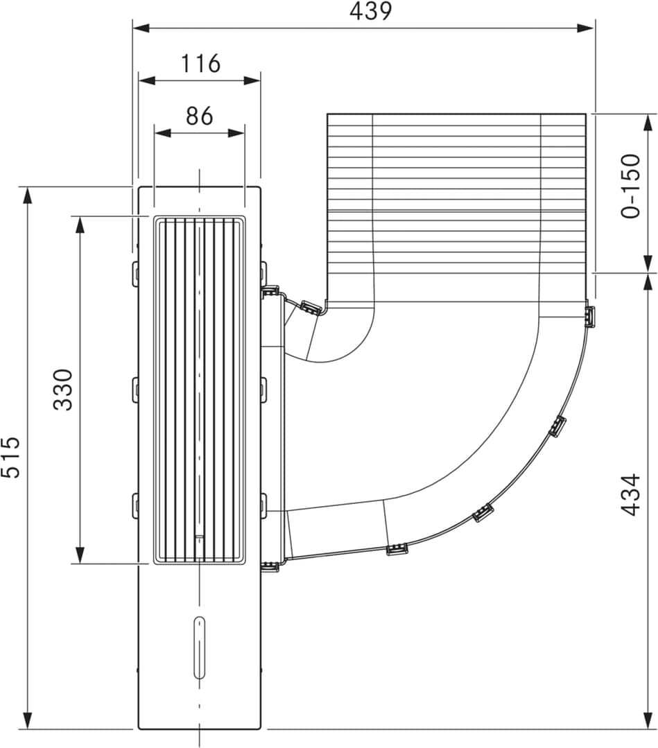 BORA CKA2 Black Classic Cooktop Extractor Appliance Centre