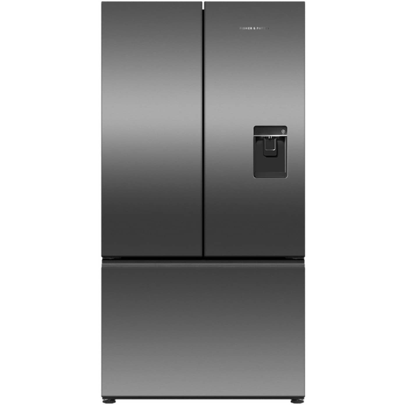 5ft black fridge freezer