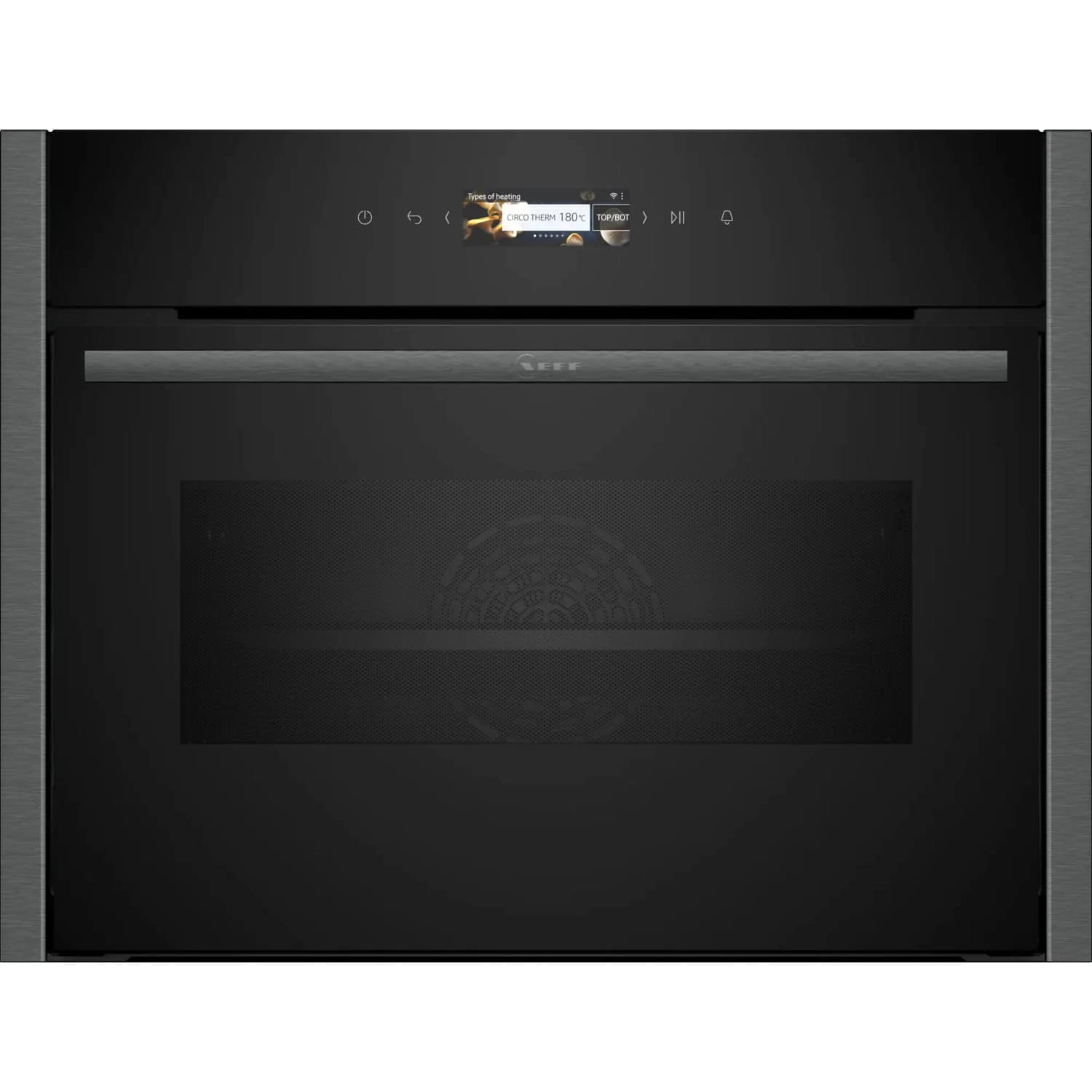 Neff C24MR21G0B Black and Graphite Combination Microwave Oven